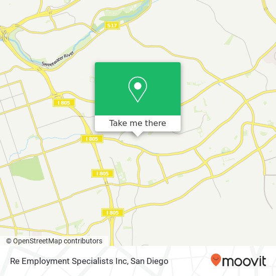 Re Employment Specialists Inc map