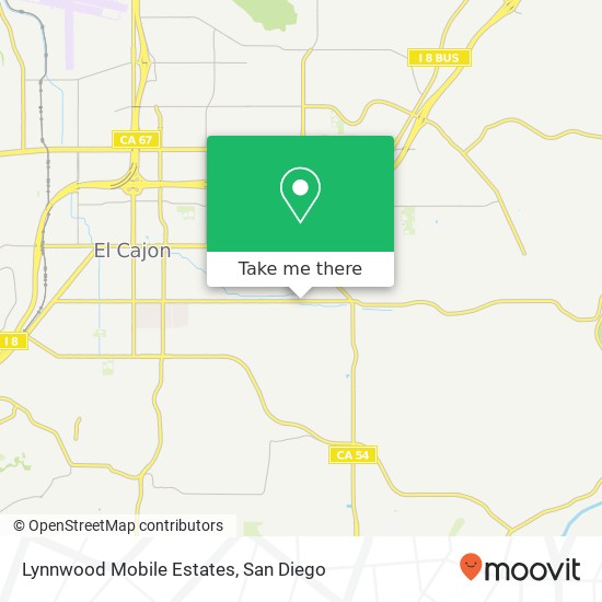 Mapa de Lynnwood Mobile Estates