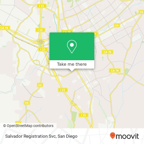 Salvador Registration Svc map