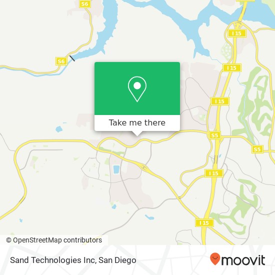 Mapa de Sand Technologies Inc