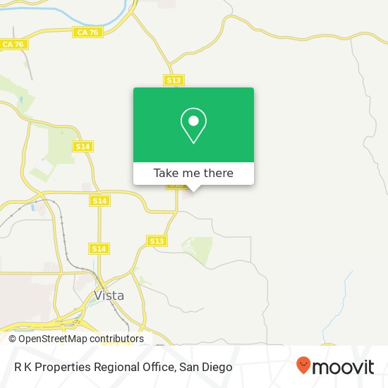 R K Properties Regional Office map