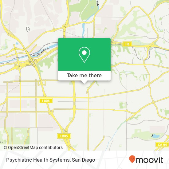 Psychiatric Health Systems map