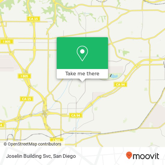 Joselin Building Svc map