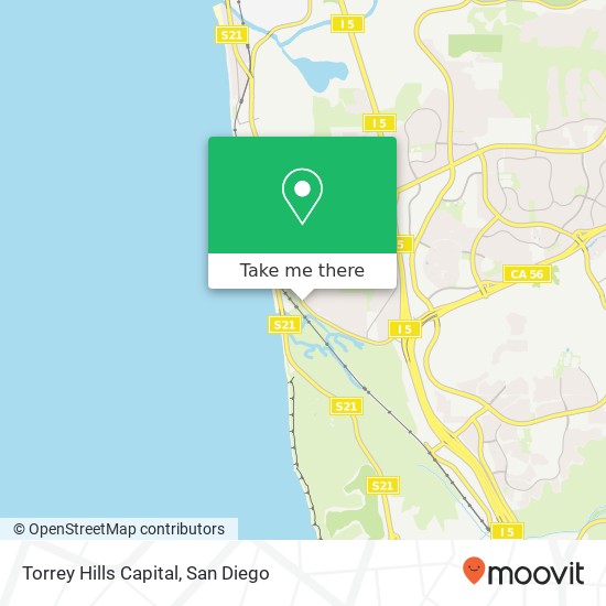 Mapa de Torrey Hills Capital