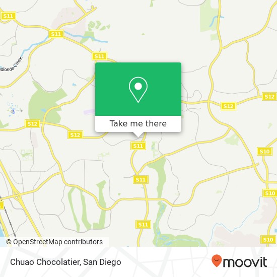 Chuao Chocolatier map