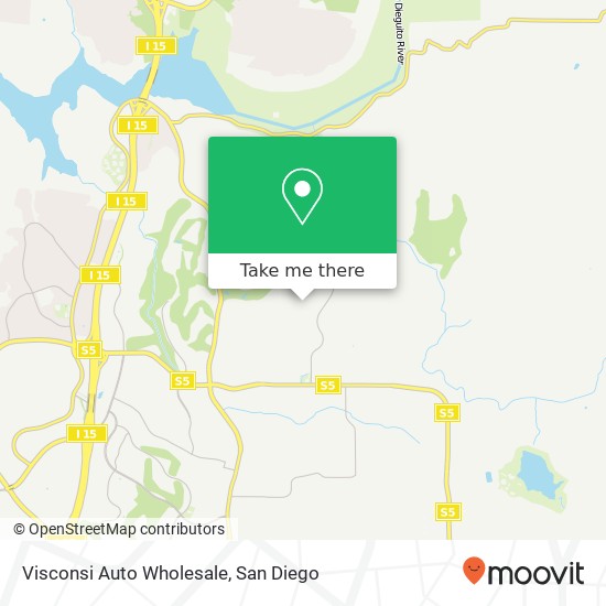 Mapa de Visconsi Auto Wholesale