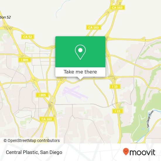 Central Plastic map