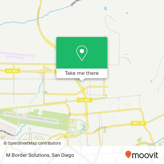 Mapa de M Border Solutions