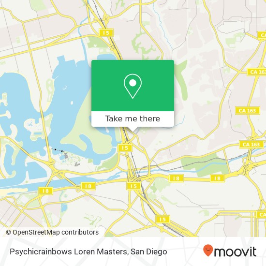 Mapa de Psychicrainbows Loren Masters