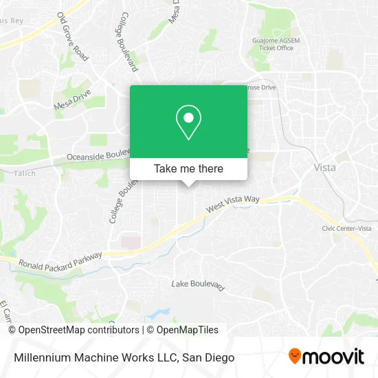 Mapa de Millennium Machine Works LLC