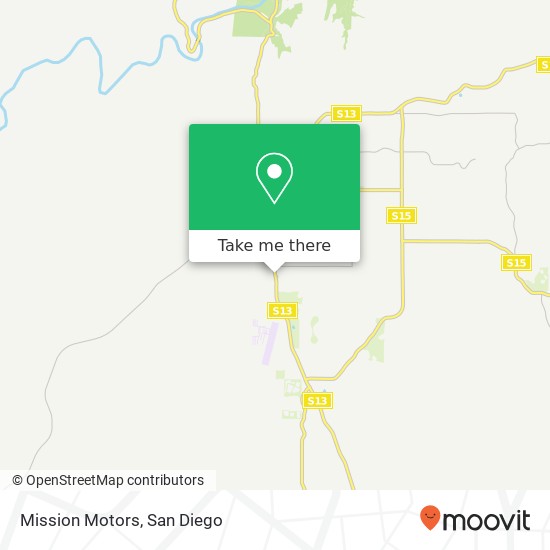 Mapa de Mission Motors