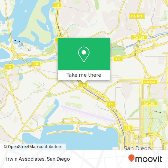 Mapa de Irwin Associates