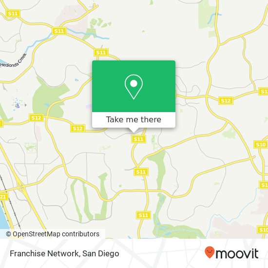 Franchise Network map