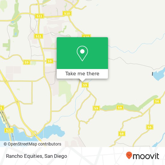 Rancho Equities map