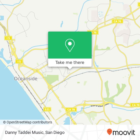 Danny Taddei Music map