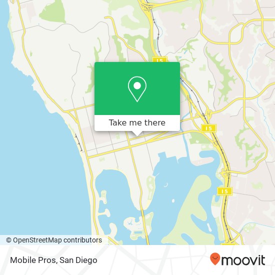 Mapa de Mobile Pros