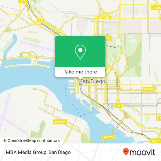 MBA Media Group map