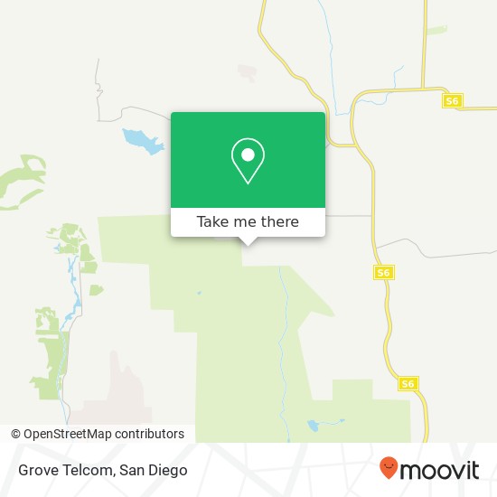 Grove Telcom map