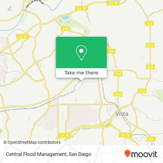 Central Flood Management map