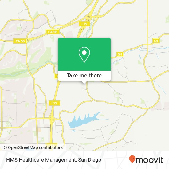 Mapa de HMS Healthcare Management