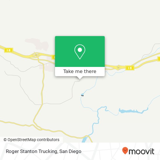 Mapa de Roger Stanton Trucking