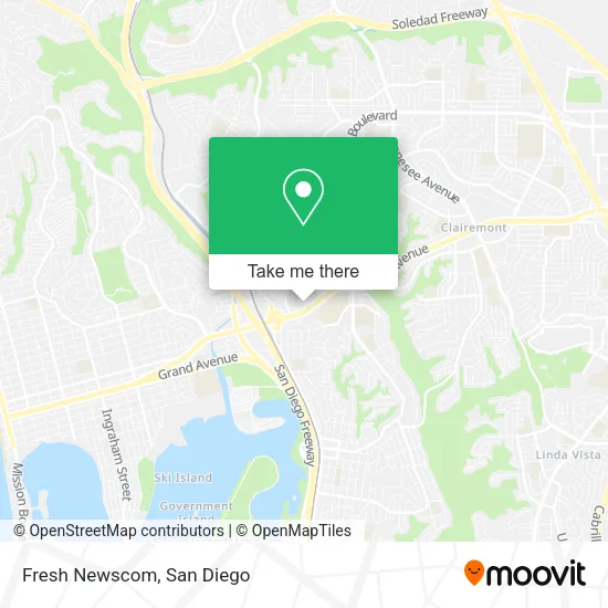 Mapa de Fresh Newscom