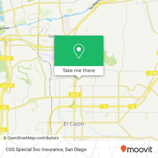 CSS Special Svc Insurance map