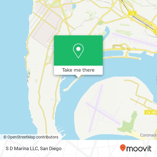 S D Marina LLC map