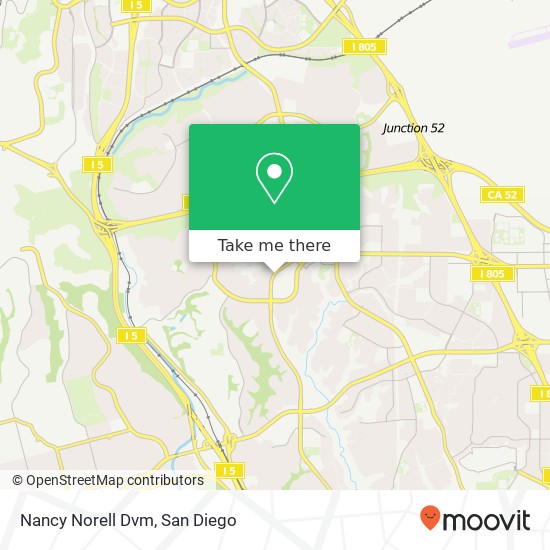 Nancy Norell Dvm map