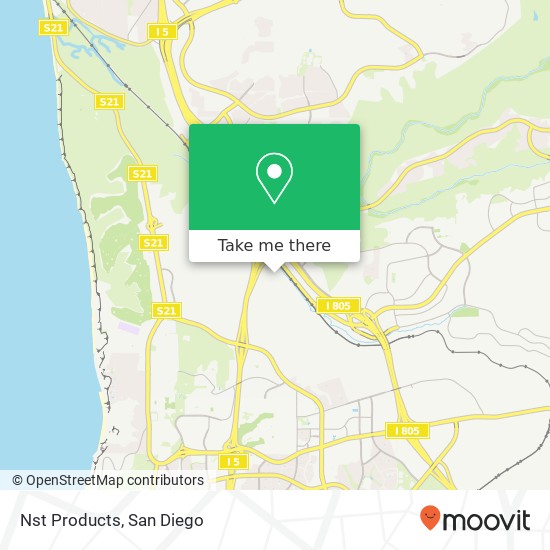 Nst Products map