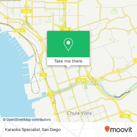 Karaoke Specialist map