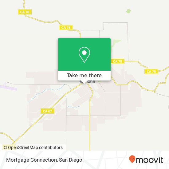 Mapa de Mortgage Connection