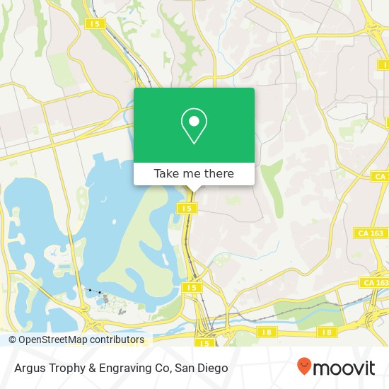 Argus Trophy & Engraving Co map