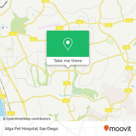 Alga Pet Hospital map