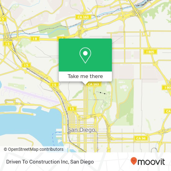 Mapa de Driven To Construction Inc