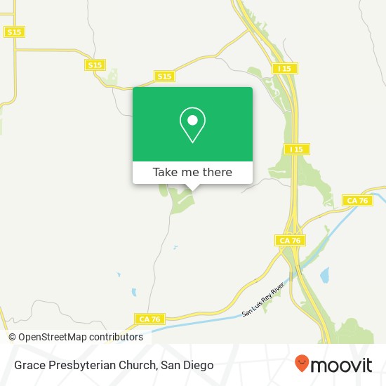 Grace Presbyterian Church map