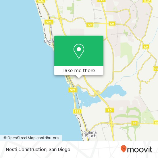 Nesti Construction map