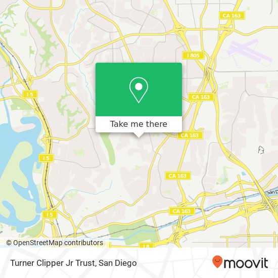 Turner Clipper Jr Trust map