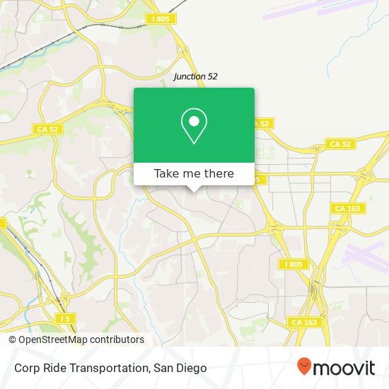 Mapa de Corp Ride Transportation