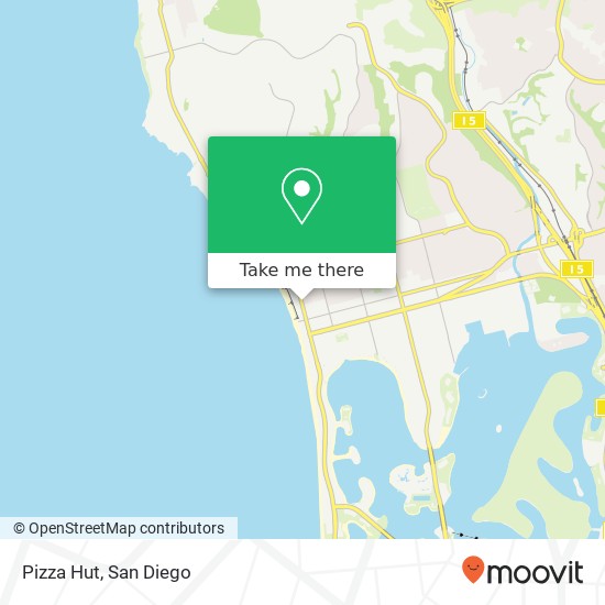 Pizza Hut map