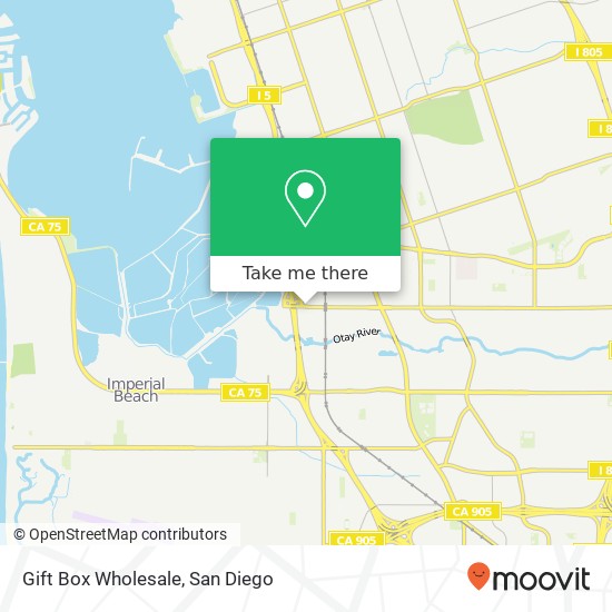 Gift Box Wholesale map