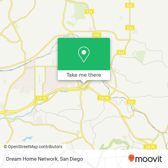 Mapa de Dream Home Network