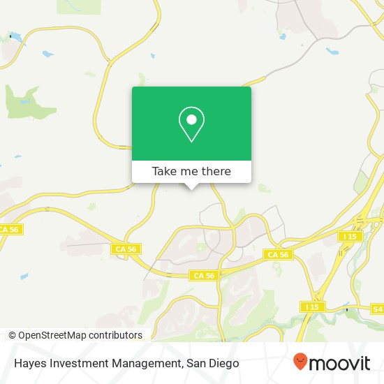 Mapa de Hayes Investment Management