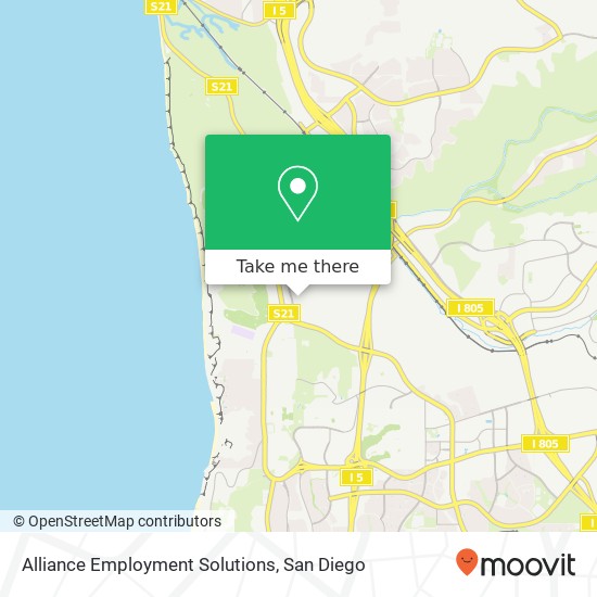 Alliance Employment Solutions map