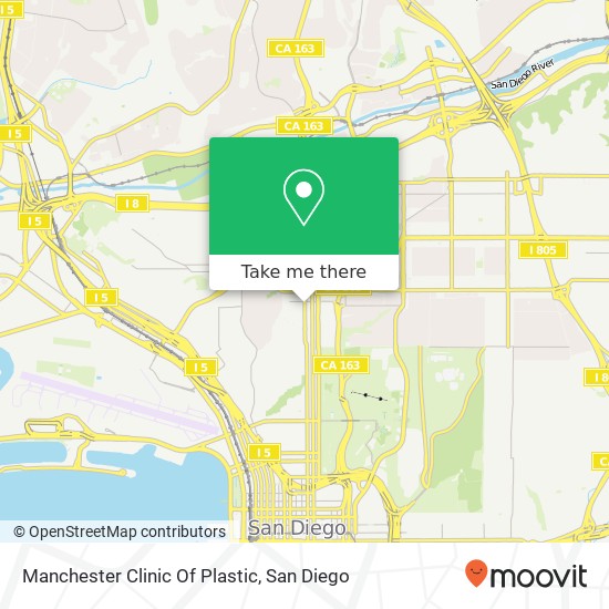 Mapa de Manchester Clinic Of Plastic