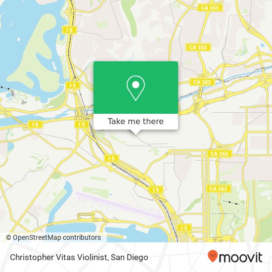 Mapa de Christopher Vitas Violinist
