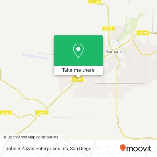 John S Zazas Enterprises Inc map