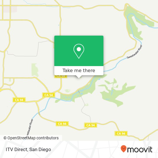 ITV Direct map