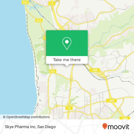 Mapa de Skye Pharma Inc