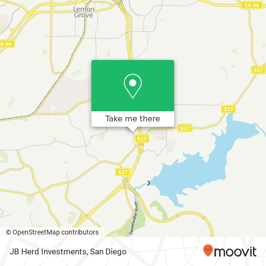 JB Herd Investments map